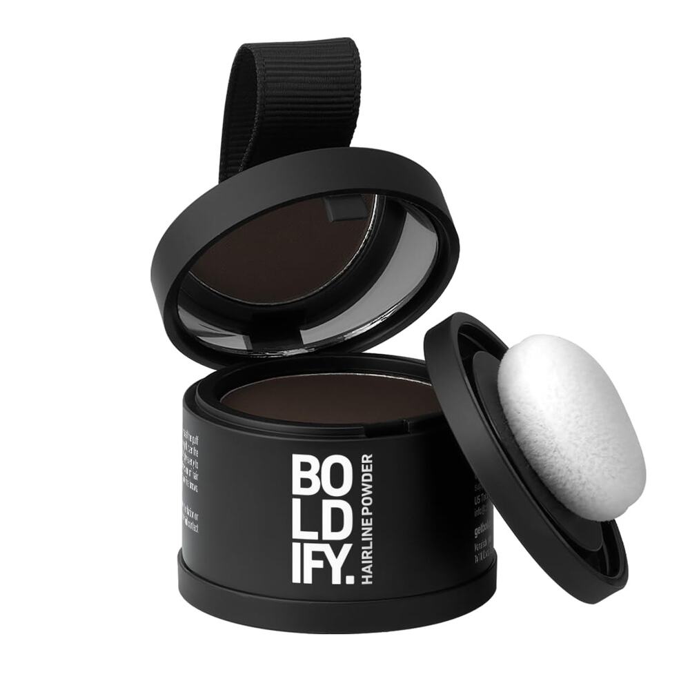 BOLDIFY Hairline Powder Root Touch Up Dark Brown 4g Hair Concealer